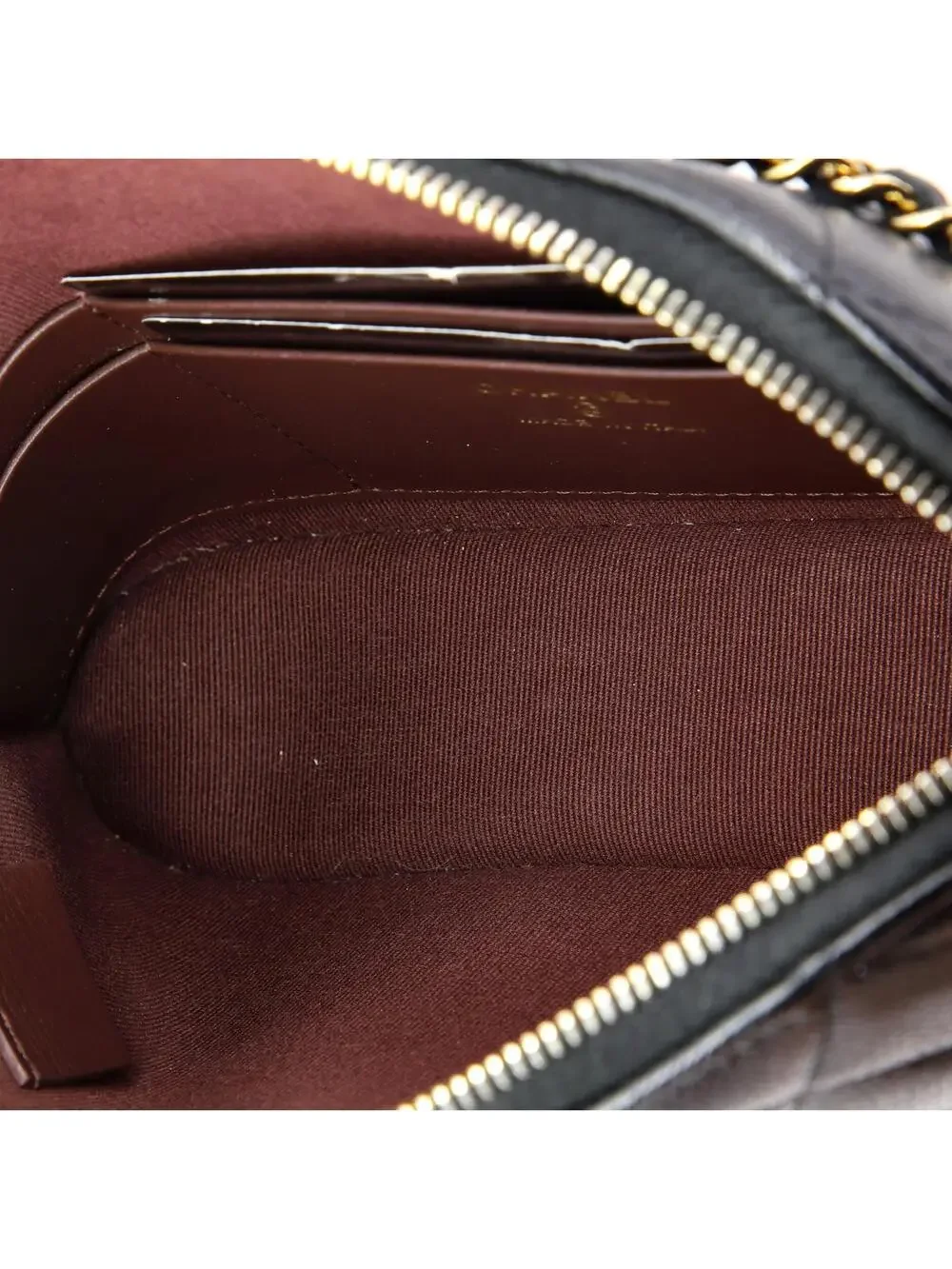 Chanel Cc Dome Zip Clutch With Chain #237534C44B